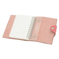 Hermes Ulysse Memo Pad Planner Cover Agenda Togo Rose Lipstick □O Engraved