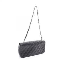 CHANEL Matelasse Shoulder Bag Caviar Skin (Grained Calfskin) Women's Black