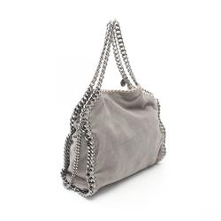 Stella McCartney Falabella Shoulder Bag, Faux Leather, Women's, Grey, 371223