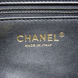 CHANEL Matelasse Chain Shoulder Bag Lambskin (Sheepskin) Women's Black