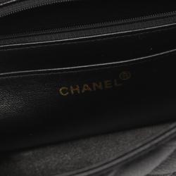 CHANEL Matelasse Diana Flap Shoulder Bag Caviar Skin (Grained Calf) Women's Black A01165