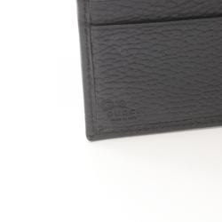 GUCCI Interlocking G Bi-fold Wallet Leather Women's Black 615525