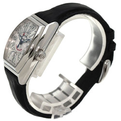 Franck Muller 8002LSC Conquistador Watch Stainless Steel Leather Ladies FRANCK MULLER