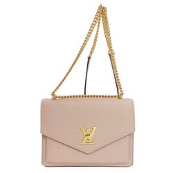 Louis Vuitton M56137 My Lock Me Chain Shoulder Bag Grained Calf Leather Women's LOUIS VUITTON