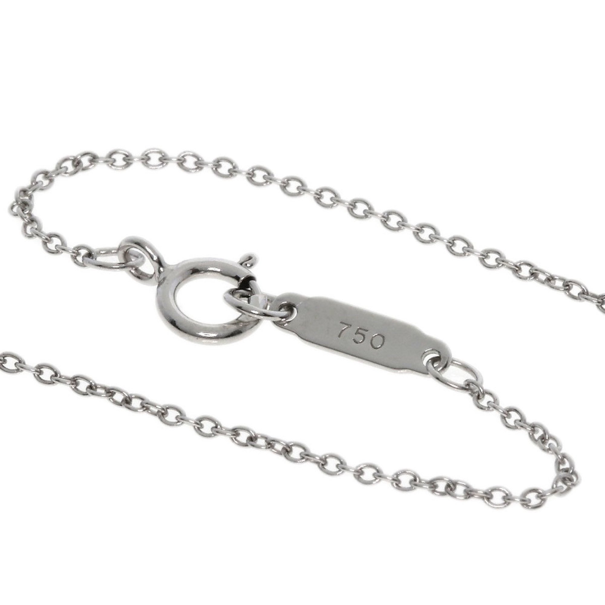 Tiffany Atlas Necklace, 18k White Gold, Women's, TIFFANY&Co.