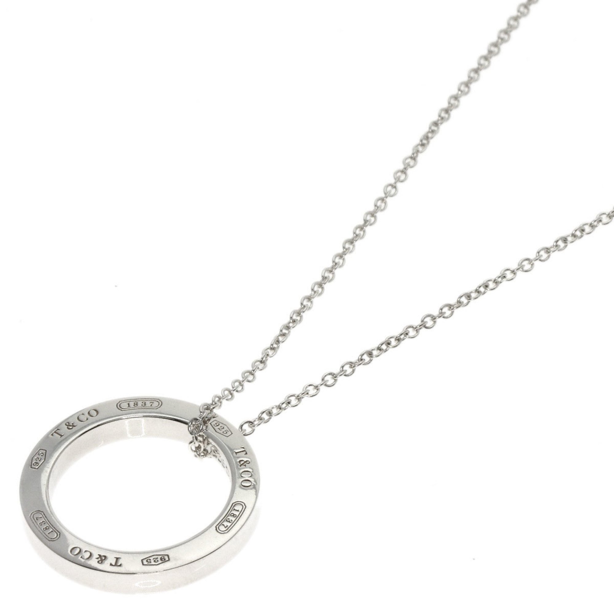 Tiffany 1837 Circle Necklace Silver Women's TIFFANY&Co.