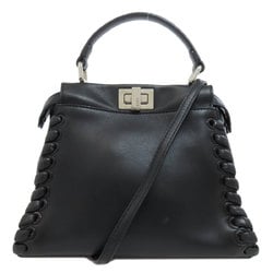 FENDI Peekaboo handbag leather for women