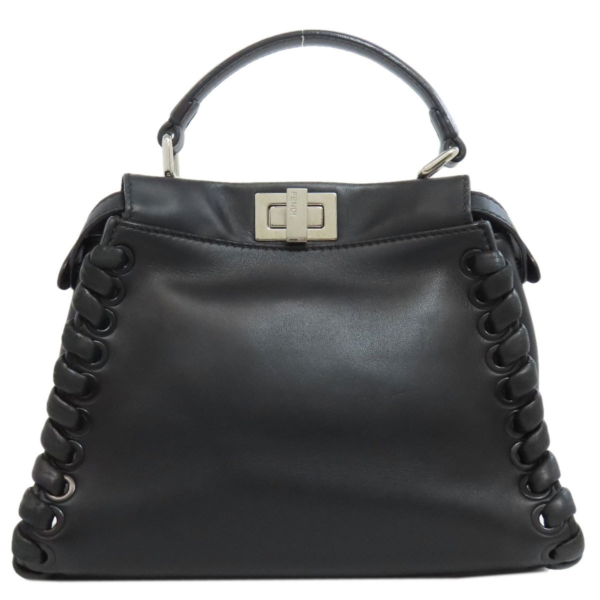 FENDI Peekaboo handbag leather for women