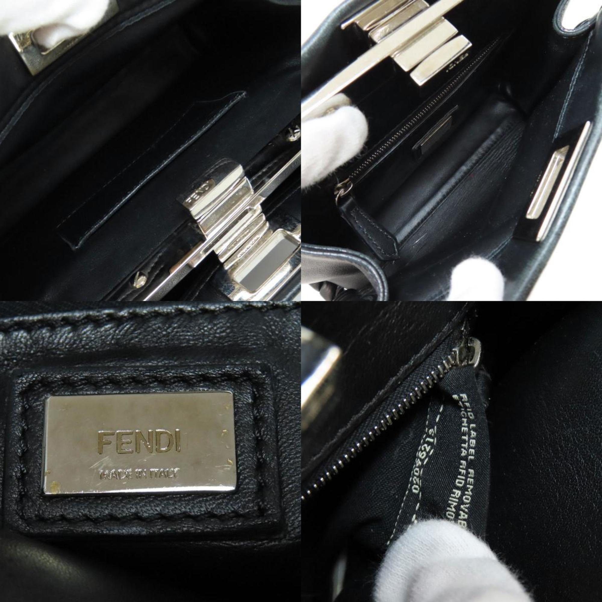 FENDI Peekaboo handbag leather for women