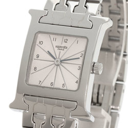 Hermes HH1.210 H Watch Stainless Steel SS Ladies HERMES