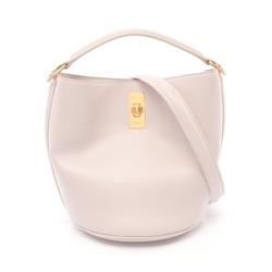 CELINE Teen Bucket 16 Handbag Bag Leather Women's Pink