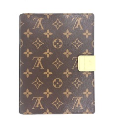 LOUIS VUITTON GI0238 Monogram Couverture Carnet Paul Stationery Case Planner Cover Notebook Canvas Women's Brown