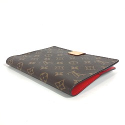 LOUIS VUITTON GI0238 Monogram Couverture Carnet Paul Stationery Case Planner Cover Notebook Canvas Women's Brown