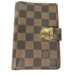 LOUIS VUITTON R21011 Damier Agenda Koala PM Diary Cover Canvas Men's Ebene Brown