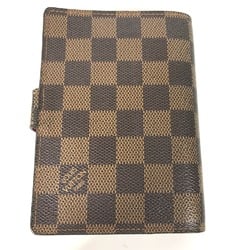 LOUIS VUITTON R21011 Damier Agenda Koala PM Diary Cover Canvas Men's Ebene Brown