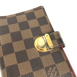 LOUIS VUITTON R21011 Damier Agenda Koala PM Diary Cover Canvas Men's Ebene Brown