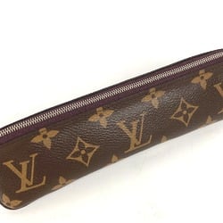 LOUIS VUITTON GI0270 Epi Monogram Truth Elisabeth Pencil Case Stationery Pen Leather Canvas Women's Brown KS-240417-17