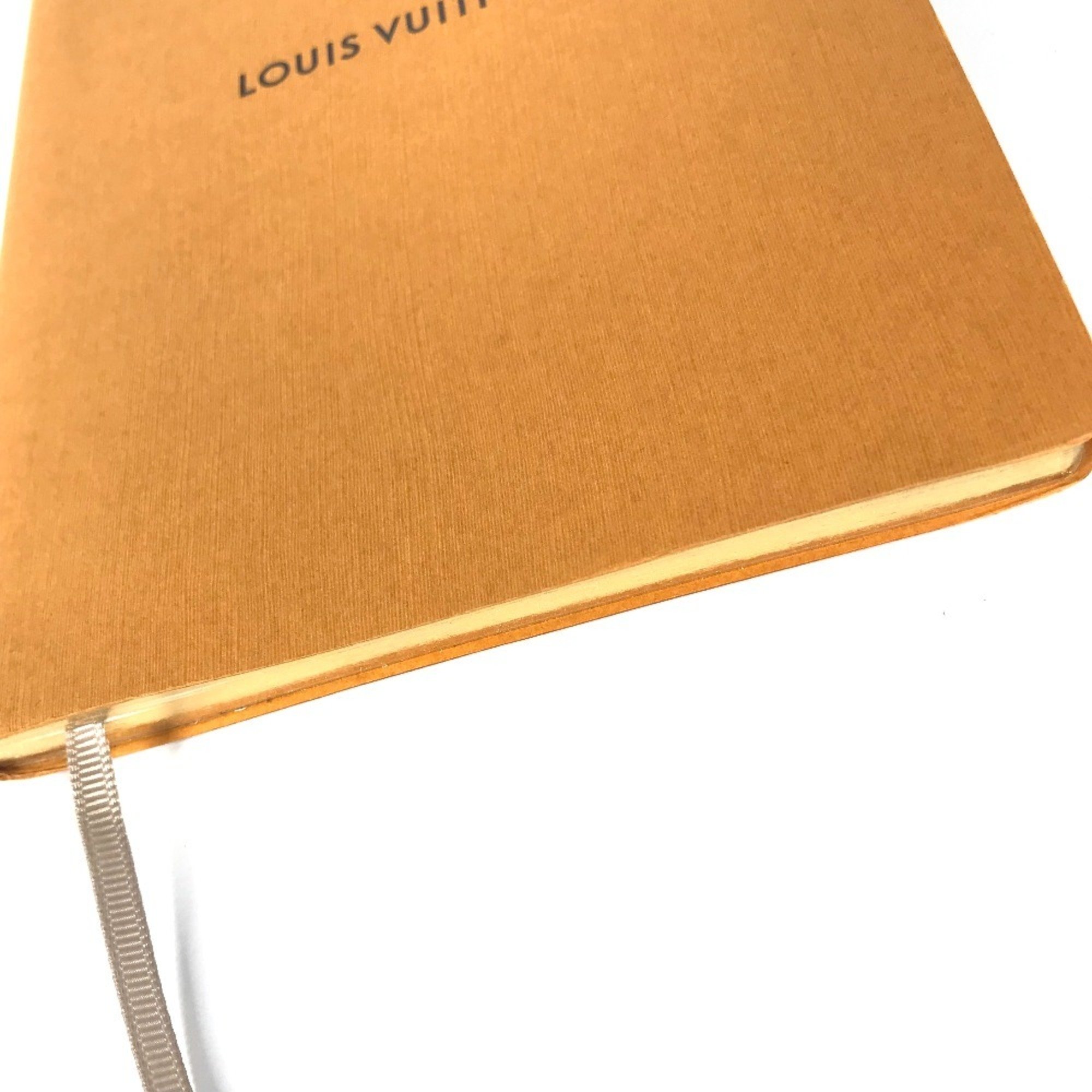 LOUIS VUITTON Louis Vuitton GI0254 Refill Carnet Ligne Notebook Planner Memo Paper Women's Orange