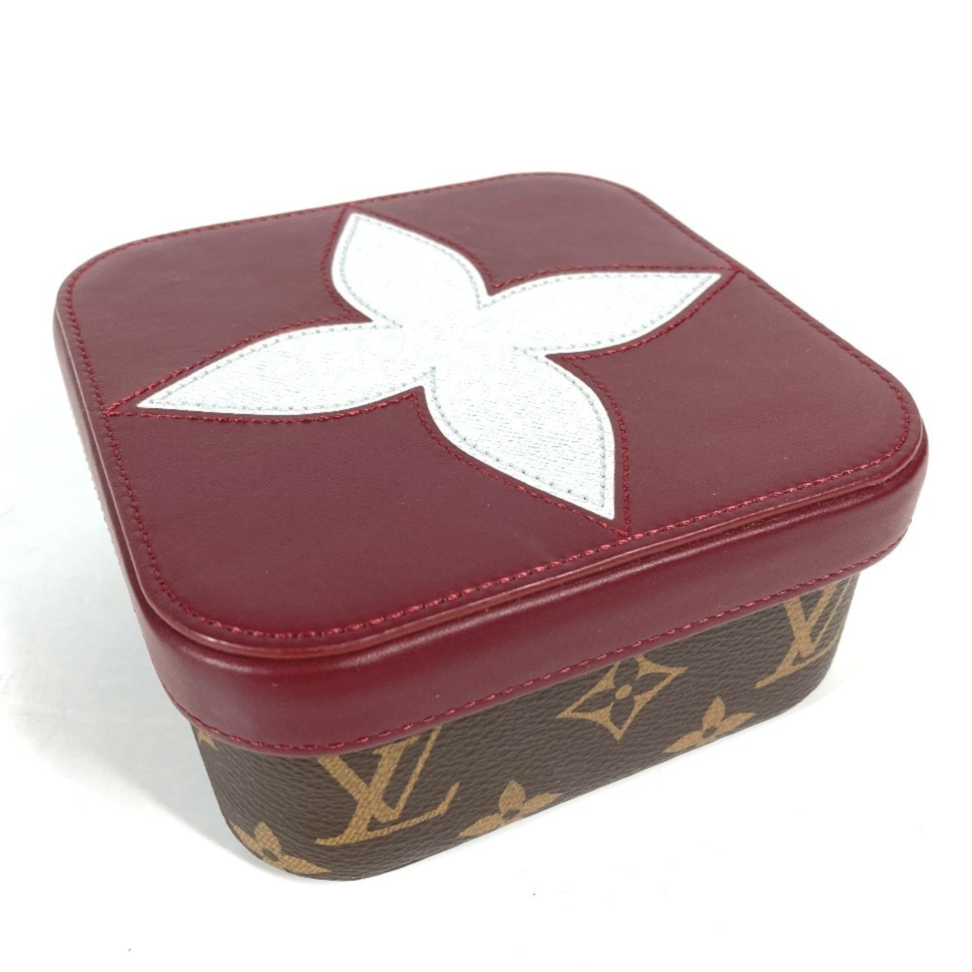 LOUIS VUITTON GI0012 Monogram Boite Clarins MM Case Canvas Women's Brown