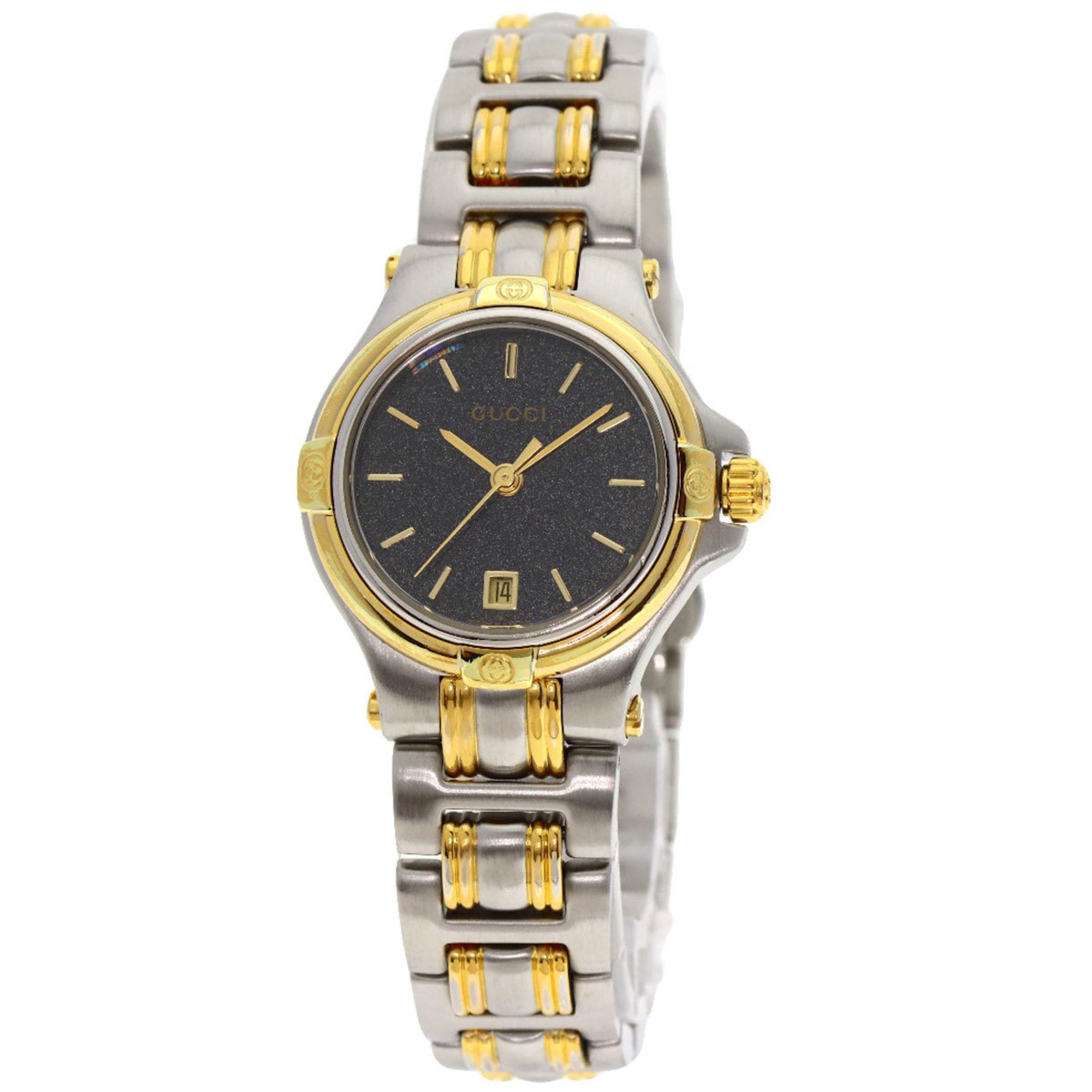 Gucci 9040L Watch Stainless Steel SSxGP Ladies