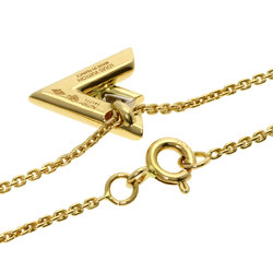 Louis Vuitton Pendant Volt One Diamond Necklace K18 Yellow Gold Women's LOUIS VUITTON