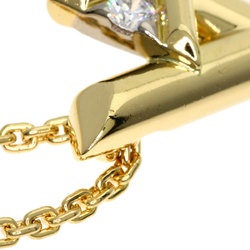 Louis Vuitton Pendant Volt One Diamond Necklace K18 Yellow Gold Women's LOUIS VUITTON