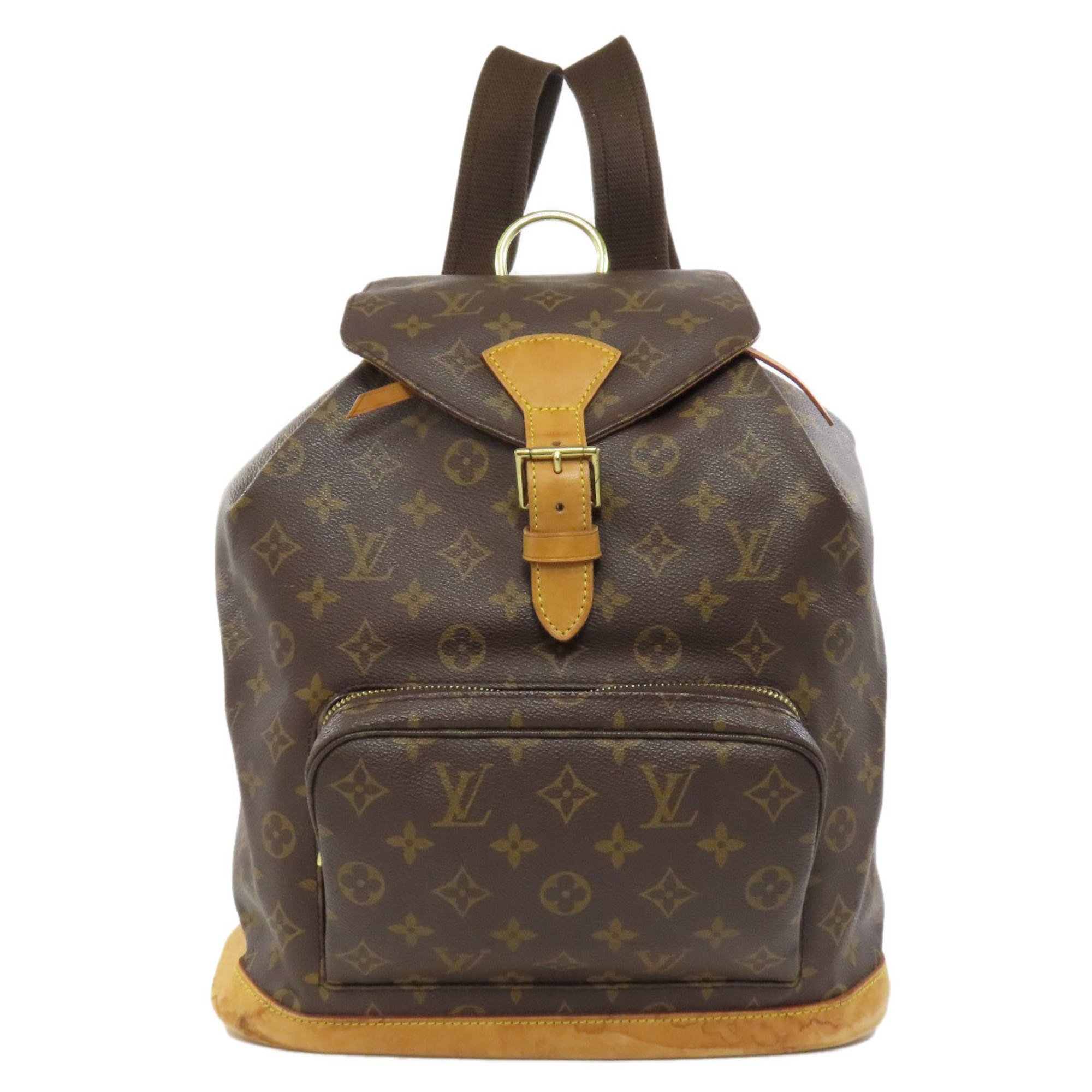 Louis Vuitton M51135 Montsouris GM Backpack/Daypack Monogram Canvas Women's LOUIS VUITTON