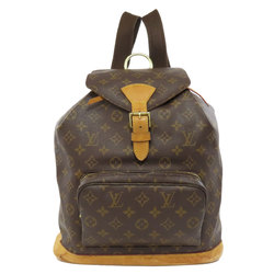 Louis Vuitton M51135 Montsouris GM Backpack/Daypack Monogram Canvas Women's LOUIS VUITTON