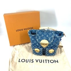 LOUIS VUITTON M46836 New LV Remix Venice Backpack Monogram Denim Women's Blue