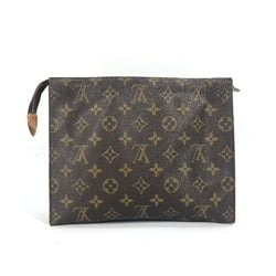 LOUIS VUITTON M47542 Monogram Poche Toilette 26 Second Bag Pouch Canvas Women's Brown L-240404-9