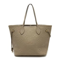 LOUIS VUITTON M45686 Monogram Empreinte Neverfull MM Tote Bag Leather Women's Tourterelle Greige S-220304-5