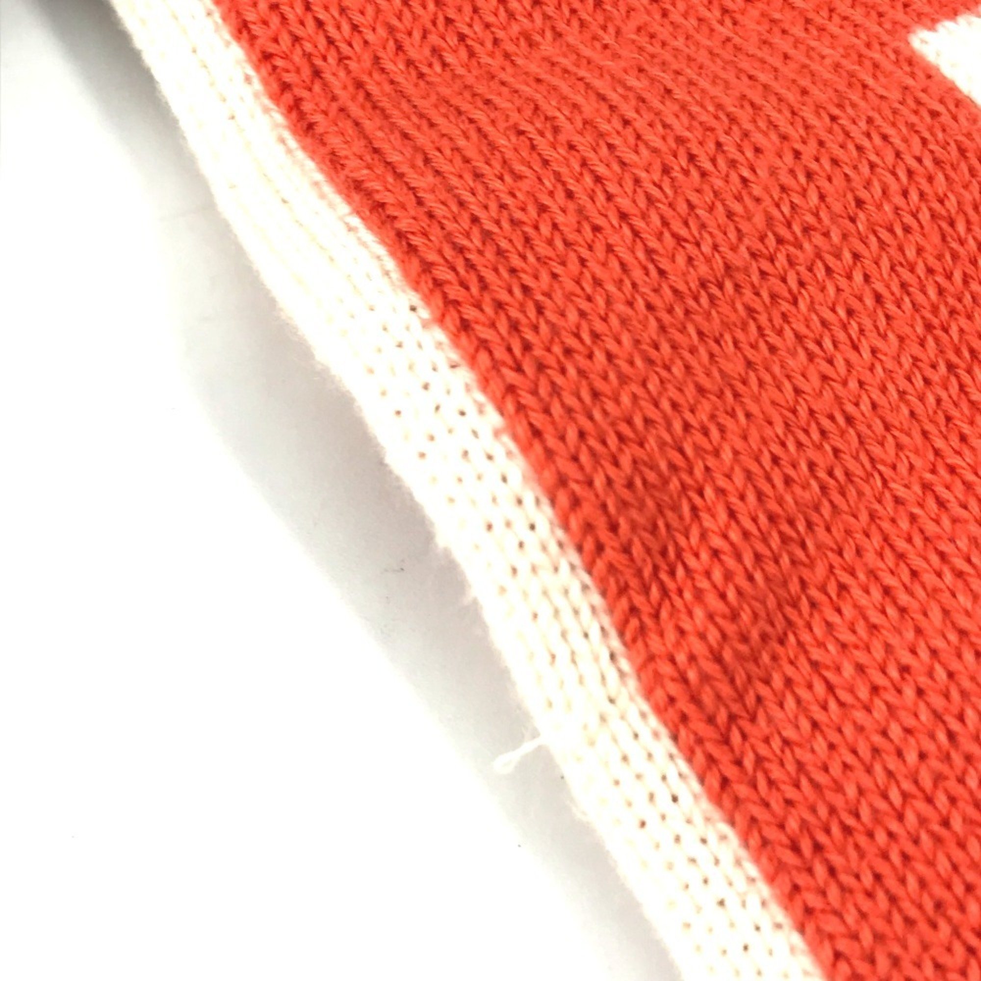 LOUIS VUITTON LVCUP Louis Vuitton Cup Bicolor Scarf Cotton Cashmere Men's Orange