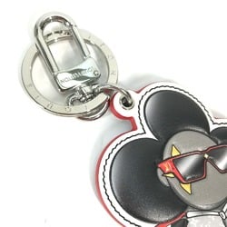 LOUIS VUITTON M00960 Monogram Eclipse Keychain Sporty Car Vivienne Bag Charm Leather Women's Black