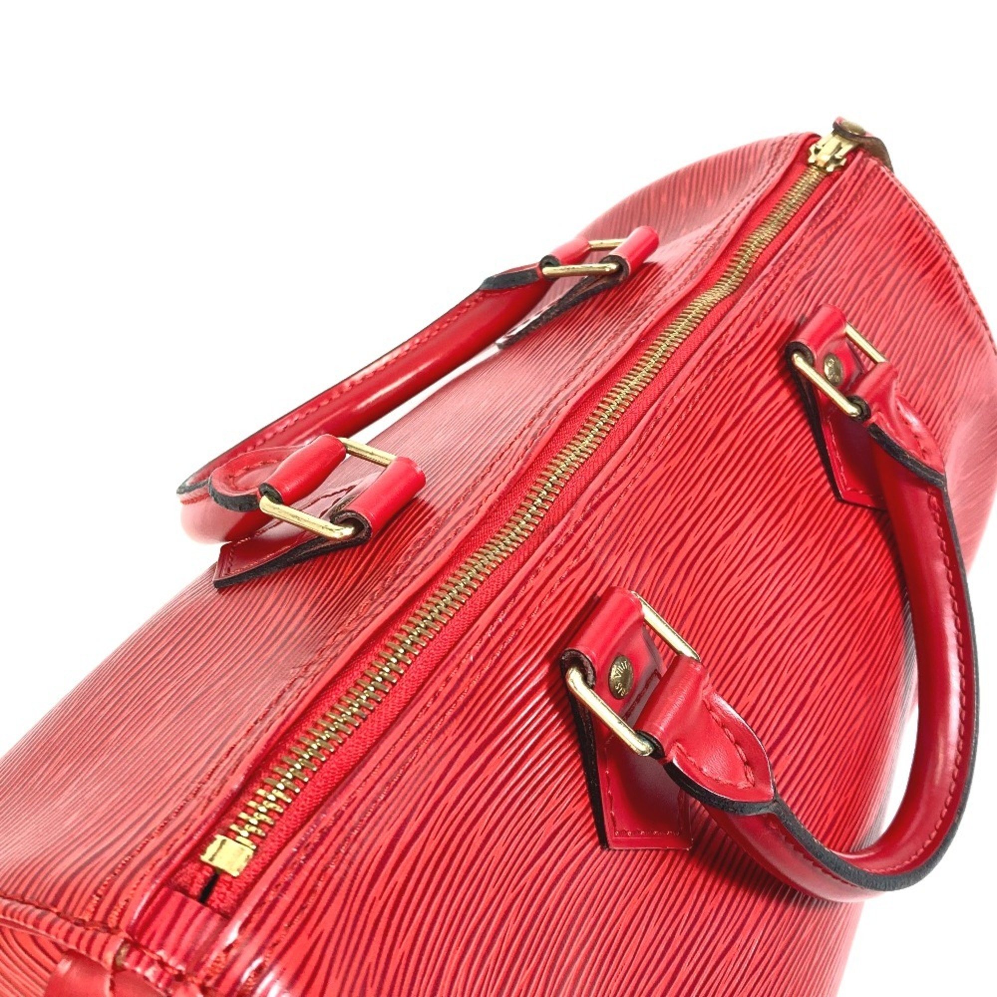 LOUIS VUITTON M43007 Epi Speedy 30 Handbag Boston Bag Leather Women's Castilian Red