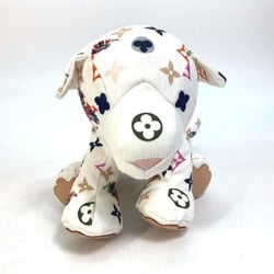 LOUIS VUITTON GI0735 Dudu Tiger Doll Stuffed Animal Cotton Men's Women's White