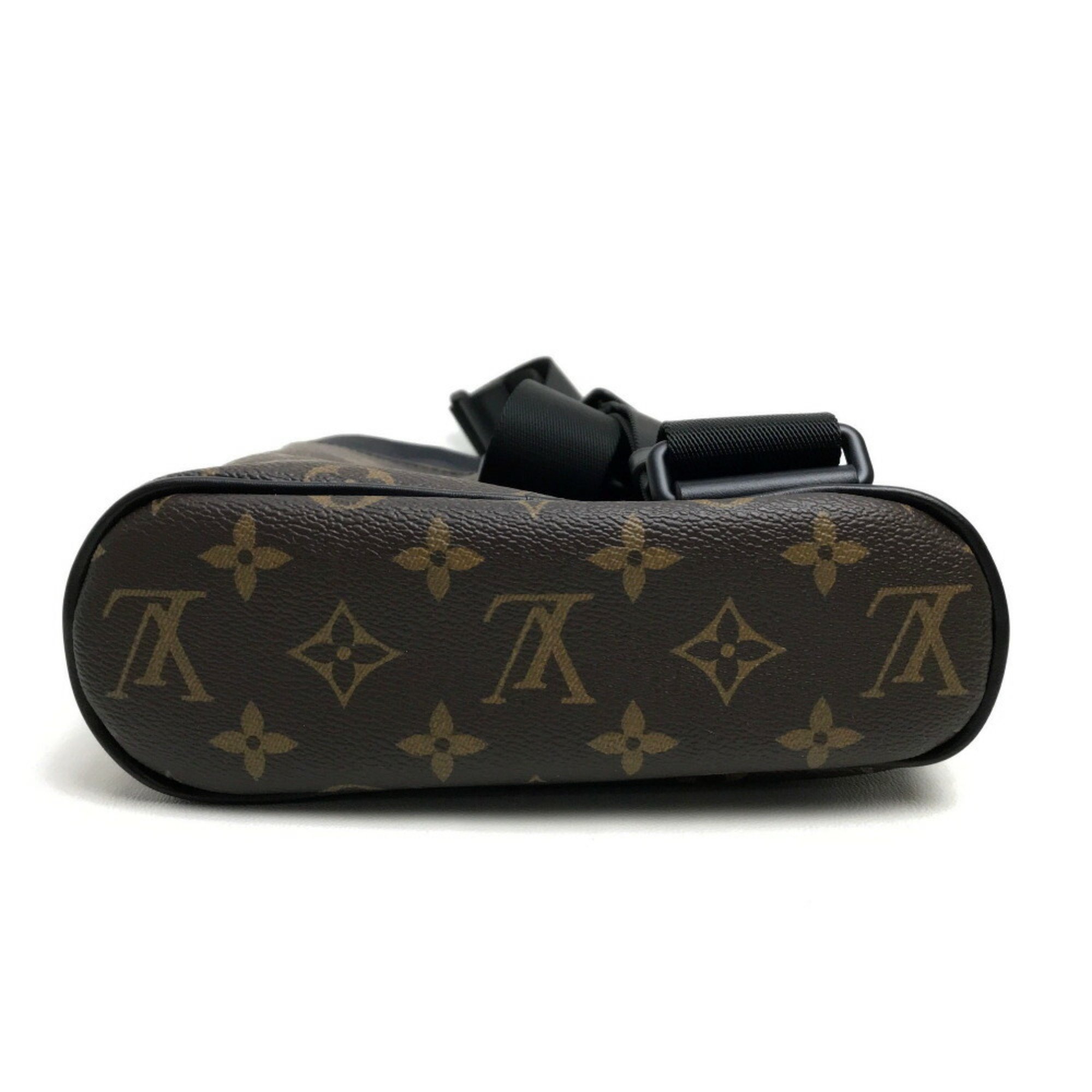 LOUIS VUITTON M44625 Monogram Chalk Sling Bag Body 2019SS Shoulder Canvas Leather Men's Women's Maroon Brown