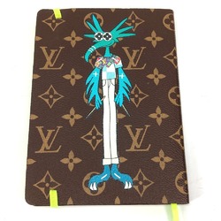 LOUIS VUITTON GI0583 Monogram LV Friend Cahier Clemence Notebook Memo Pad Stationery Canvas Men's Brown