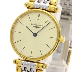 Longines L4.135.2 Grand Classic Watch Stainless Steel SSxGP Ladies LONGINES