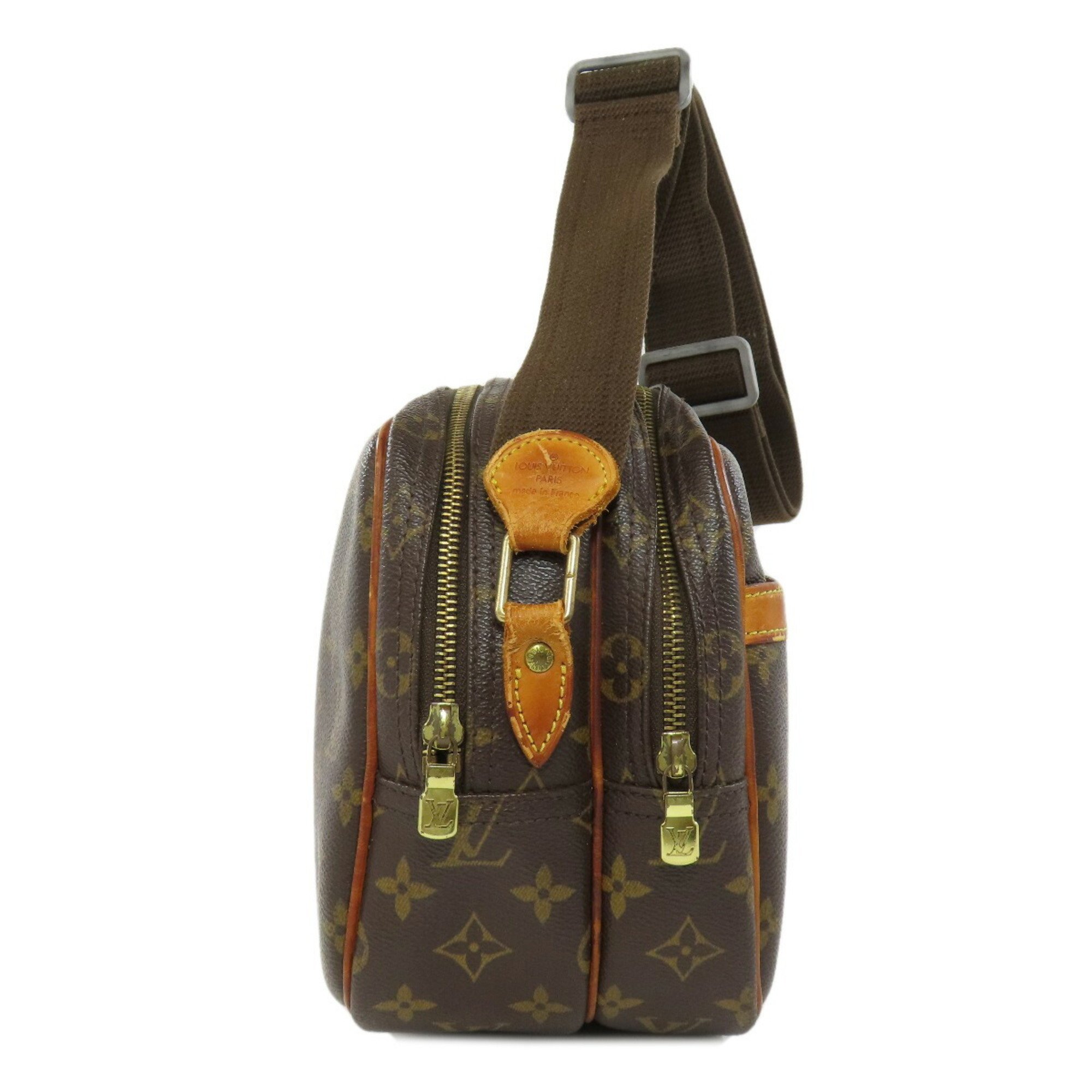 Louis Vuitton M45254 Reporter 28 Shoulder Bag Monogram Canvas Women's LOUIS VUITTON