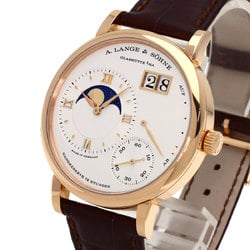 A. Lange & Söhne 139.032 LSLS1394AA Grand 1 Moon Phase Wristwatch K18 Pink Gold Leather Men's LANGE SOHNE