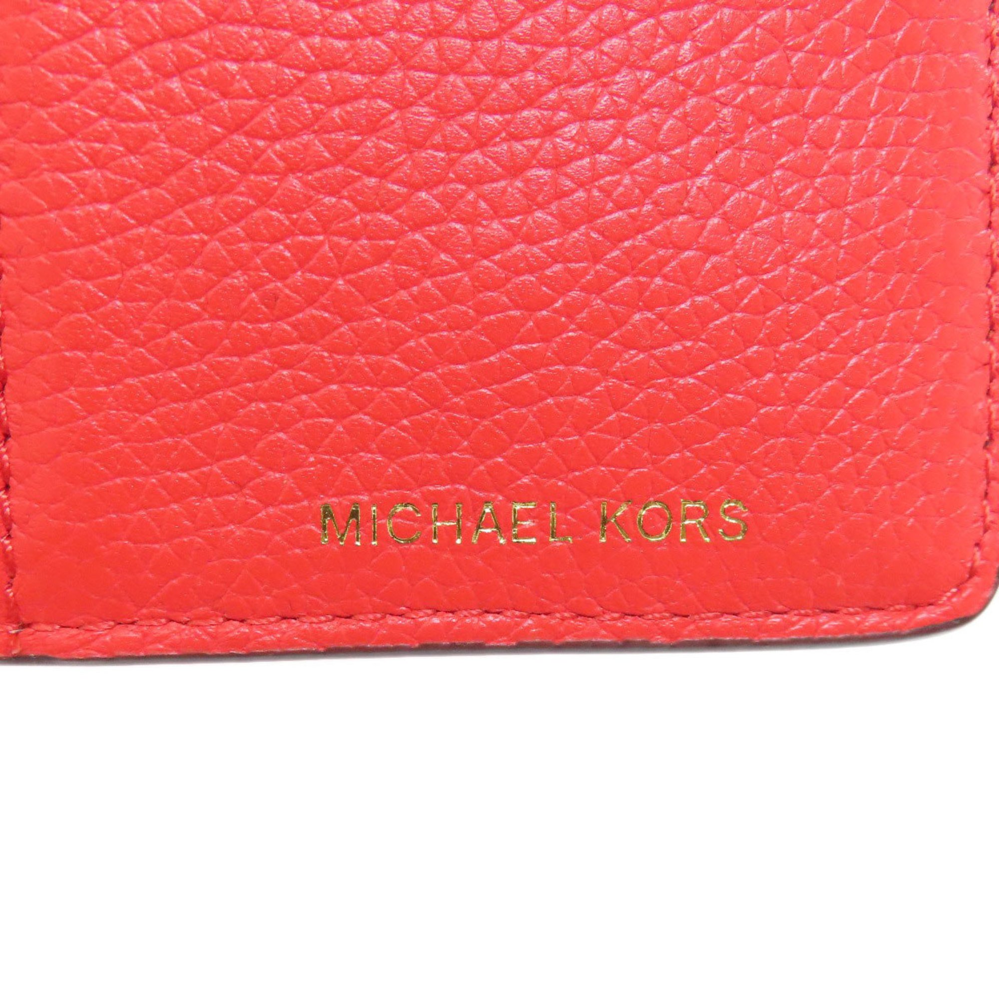 Michael Kors Shoulder Wallet Long Leather Women's