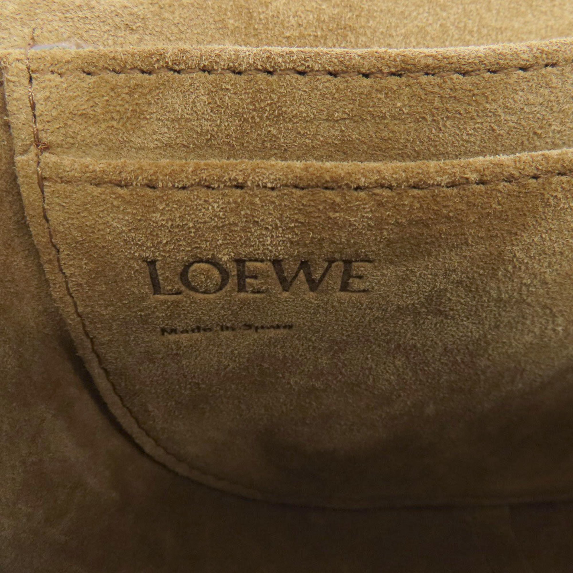 LOEWE Gate Dual Shoulder Bag in Calf Leather for Women