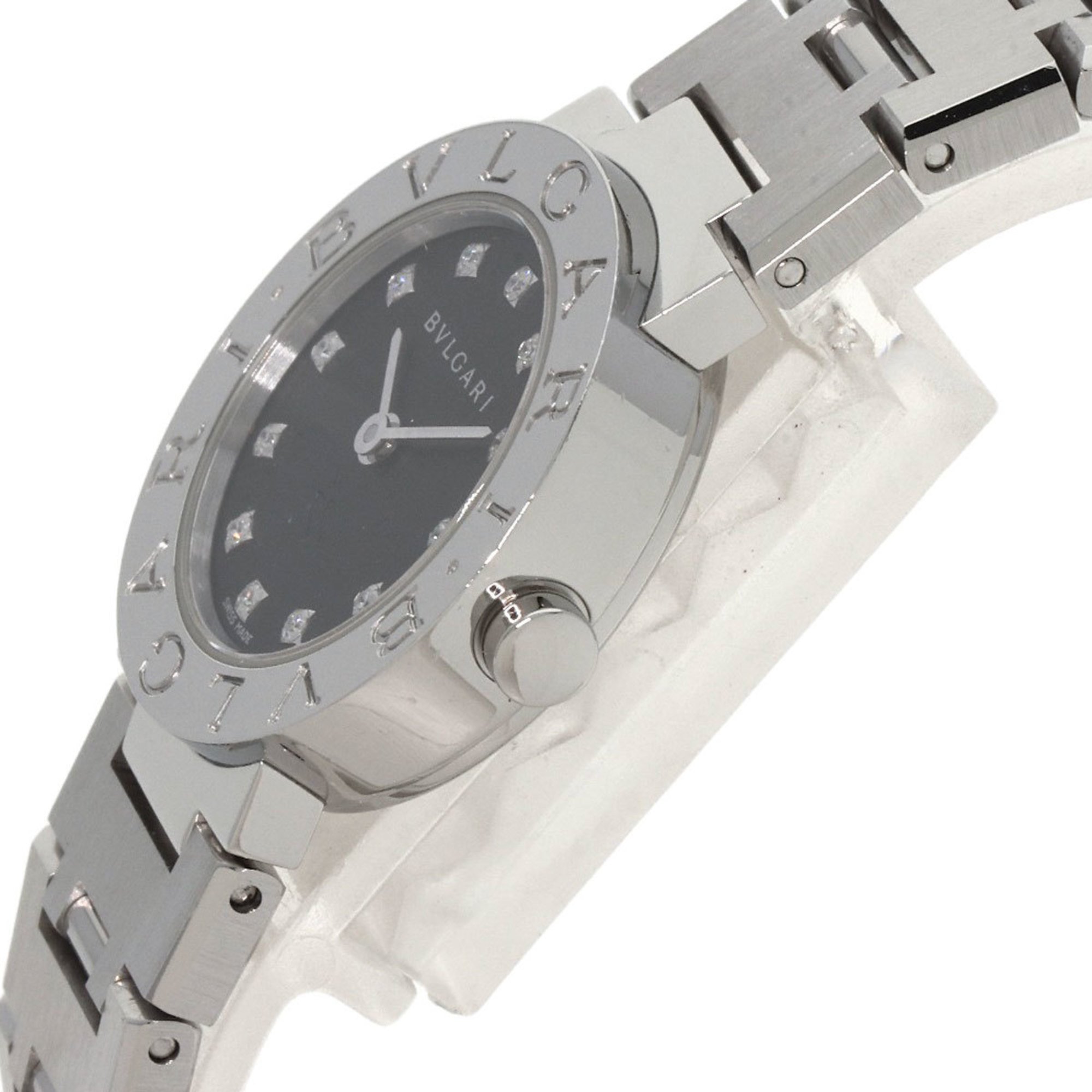 BVLGARI BB23SS 12 Wristwatch Stainless Steel SS Ladies