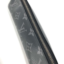 LOUIS VUITTON GI0199 Monogram Eclipse Truth Elisabeth Pencil Case Stationery Pouch Pen Canvas Men's Black