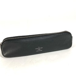 LOUIS VUITTON GI0199 Monogram Eclipse Truth Elisabeth Pencil Case Stationery Pouch Pen Canvas Men's Black