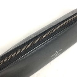 LOUIS VUITTON GI0199 Monogram Eclipse Truth Elisabeth Pencil Case Stationery Pouch Pen Canvas Men's Black