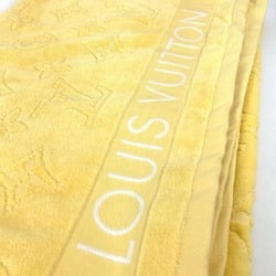 LOUIS VUITTON R96537 Bath Towel, Knee Blanket, Monogram Beach Cotton, Women's, Yellow