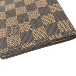 LOUIS VUITTON R20700 Damier Agenda PM Stationery Notebook Cover Canvas Men's Women's Ebene Brown