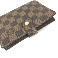 LOUIS VUITTON R20700 Damier Agenda PM Stationery Notebook Cover Canvas Men's Women's Ebene Brown