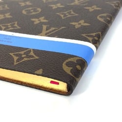 LOUIS VUITTON GI0345 Monogram Caixe Clemence Notebook Stationery Canvas Women's Brown